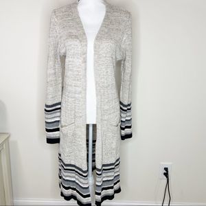 Crave Fame by Almost Famous Duster Cardigan Sweater L